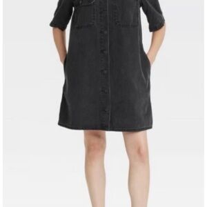 Classic Black Denim Dress - Universal Thread - Size XL